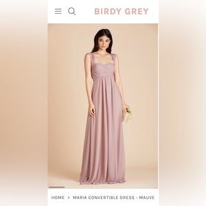 Mauve bridesmaid dress - Birdy Grey Medium